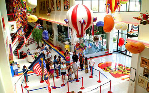 Inside the Jelly Belly factory